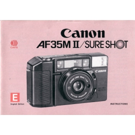 Canon AF35M II / Sure Shot - Instructions