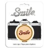 Smile Retro lens cap - Several sizes