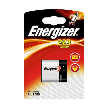 Energizer 223 lithium paristo