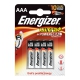 Energizer AAA/LR03 Alkaline battery 4 kpl