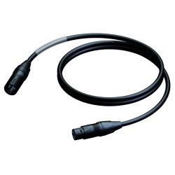 XLR Prime kaapeli 1,5m uros/naaras