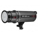 Jinbei EF LED spot Snoot with color gels