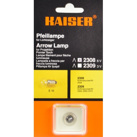 Kaiser Arrow Lamp 6V E10