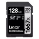 Lexar Pro 128 GB 1667X SDXC UHS-II U3 (V60) - 250MB/s memory card