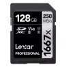 Lexar Pro 128 GB 1667X SDXC UHS-II U3 (V60) - 250MB/s muistikortti