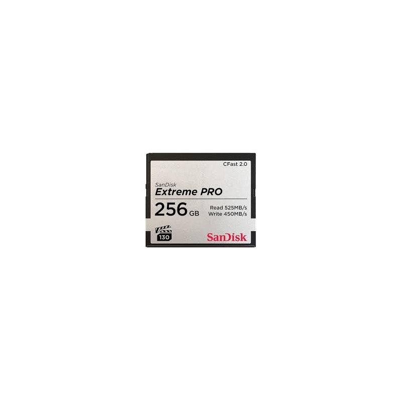 SanDisk Extreme Pro 256gb CFast 2.0 525MB/s