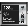 Lexar 128GB CFast 3500X 525MB/445MB 4K memory card