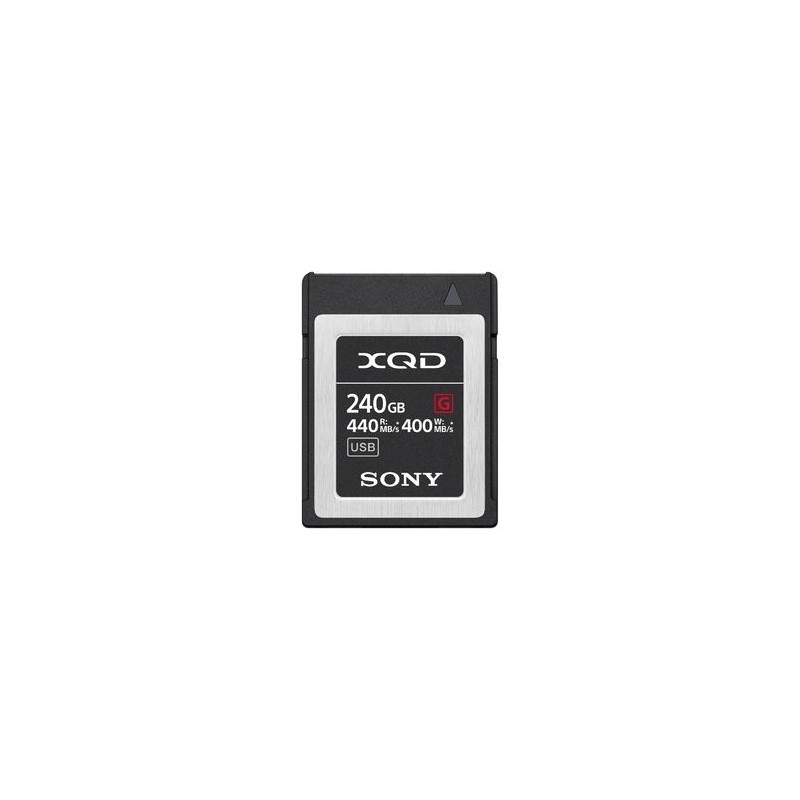 Sony 240GB XQD G-series 440MB/400MB 4K memory card