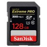 SANDISK SDXC Extreme Pro 128GB 300/260MB/s C10 UHS-II U3 muistikortti