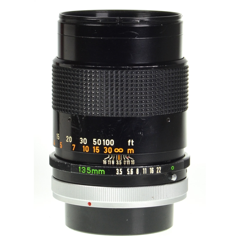 canon 135mm fd 3.5