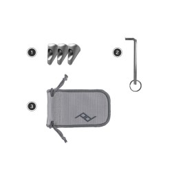 Peak Design Spike feet set - jääpiikit Travel Tripodille