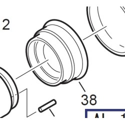 EYE CUP, LEFT 15X50 IS