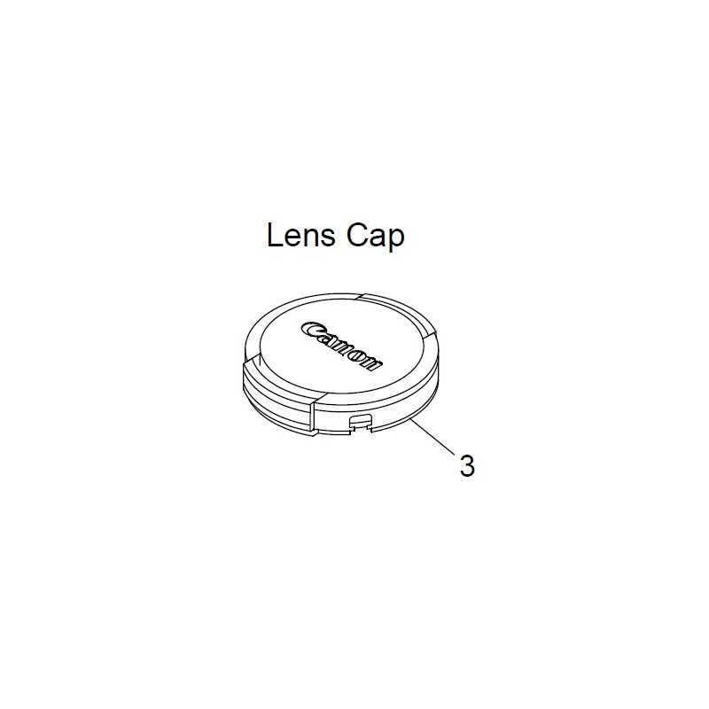 CAP, LENS POWER SHOT G 1X MIII