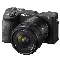 Sony E 15 mm F1.4 G lens
