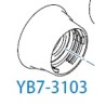 YB7-3103-000 EYECUP RUBBER R  14X32 IS