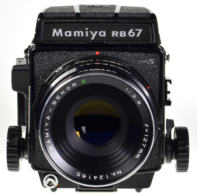 Mamiya RB67 Pro S SEKOR C 127mm f3.8