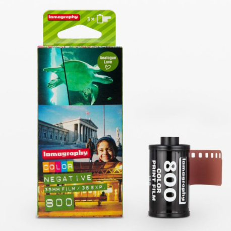 Lomography Color Negative 35mm ISO 800 3 pack