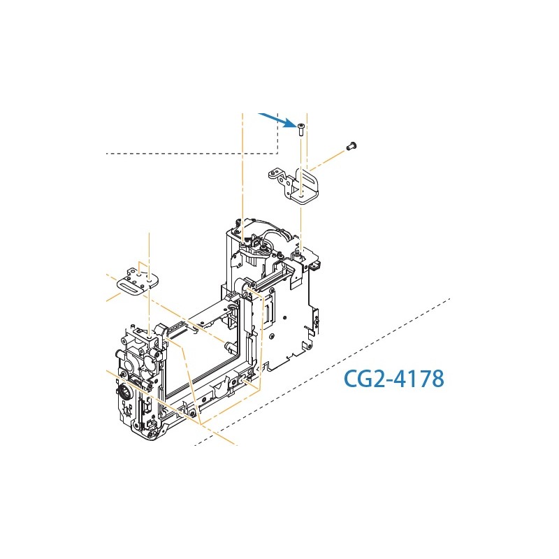 PLATE ASS'Y, MAIN BASE EOS 6D