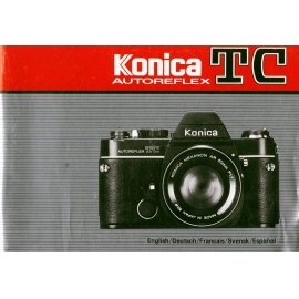 Konica TC Autoreflex Instructions