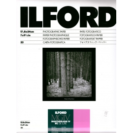 Ilford MULTIGRADE IV RC DE LUXE, Glossy - Photographic Paper 17,8 x 24cm/25 Sheet