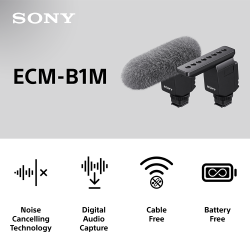 Sony ECM-B1M -haulikkomikrofoni