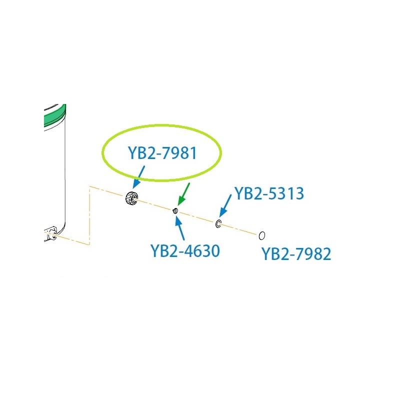 KNOB, HOOD ET-160WIII
