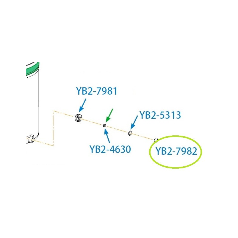 KNOB, COVER  ET-160WIII