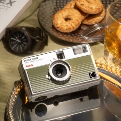 Kodak EKTAR H35N Camera Striped Green