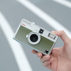 Kodak EKTAR H35N Camera Striped Green