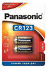 Panasonic CR 123 A 3V litiumparisto x2