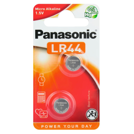 Panasonic LR44 (A76) alkaliparisto 2 kpl