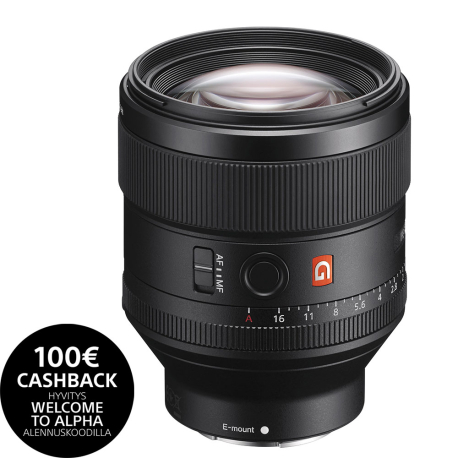 Sony FE 85 mm F1.4 GM lens