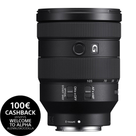 Sony FE 24-105 mm F4 G OSS objektiivi