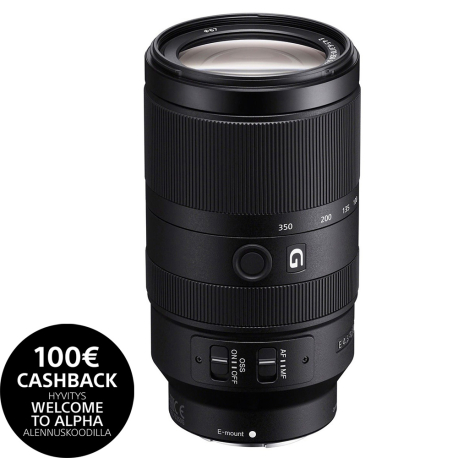 Sony E 70–350 mm F4.5–6.3 G OSS objektiivi