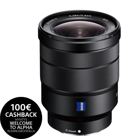 Sony Zeiss Vario-Tessar T* FE 16-35mm F4 ZA OSS objective