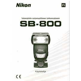 Nikon SB-800 - Käyttöohje