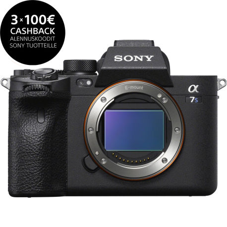 Sony A7S III peilitön järjestelmäkamera