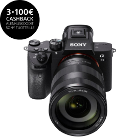 Sony A7 III peilitön järjestelmäkamera