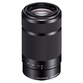 Sony E 55–210 mm F4,5–6,3 OSS lens