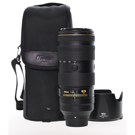 Nikon AF-S Nikkor 70-200mm f/2.8E FL ED VR objektiivi - käytetty