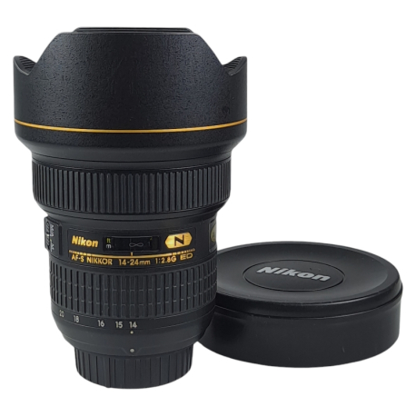 Nikon AF-S NIKKOR 14-24mm f/2.8G ED objektiivi - Käytetty