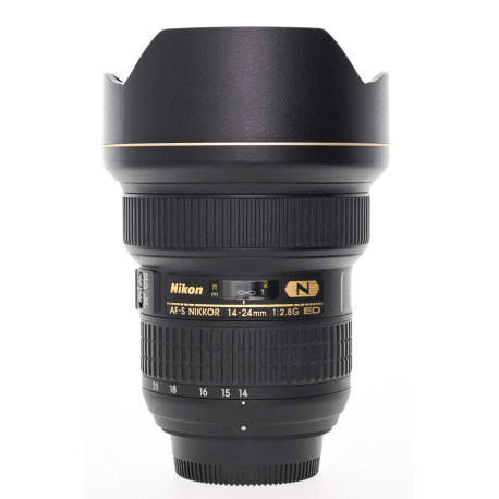 Nikon AF-S NIKKOR 14-24mm f/2.8G ED objektiivi - käytetty