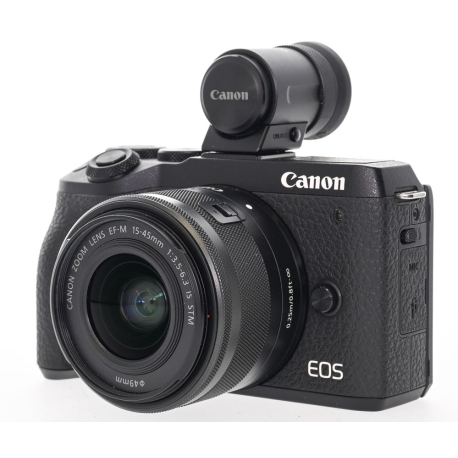 Canon EOS M6 Mark II kamerarunko - käytetty