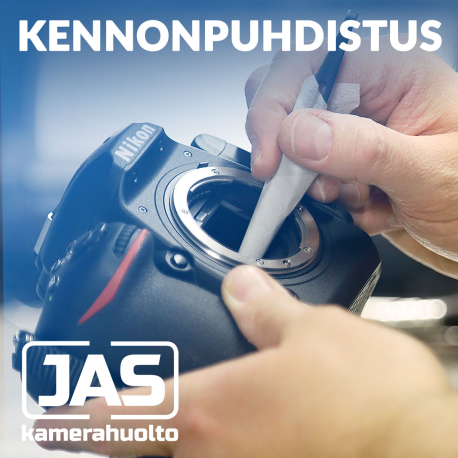 Kameran kennonpuhdistus