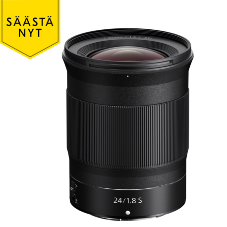 Nikon Nikkor Z 24mm f/1.8 S objektiivi