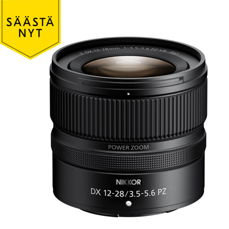 Nikon NIKKOR Z DX 12-28mm f/3.5-5.6 PZ VR objektiivi