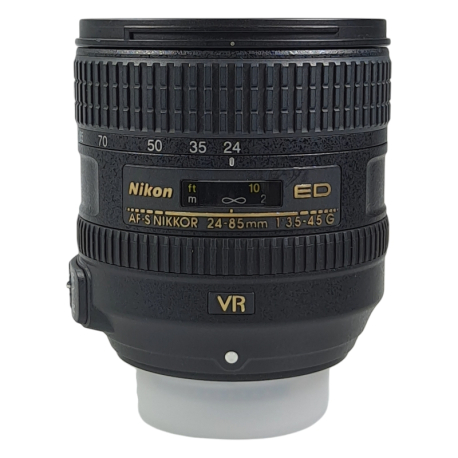 Nikkor AF-S 24-85mm f/3.5-4.5G ED VR objektiivi - käytetty