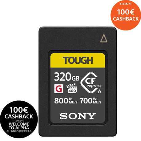 Sony 320Gb CEA-G CFexpress Type A Muistikortti