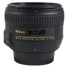 Nikon AF-S Nikkor 50mm f/1.4G objektiivi - käytetty