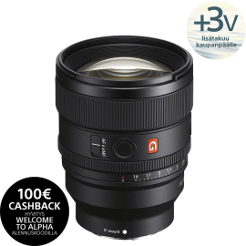 Sony FE 85mm F1.4 GM II objektiivi